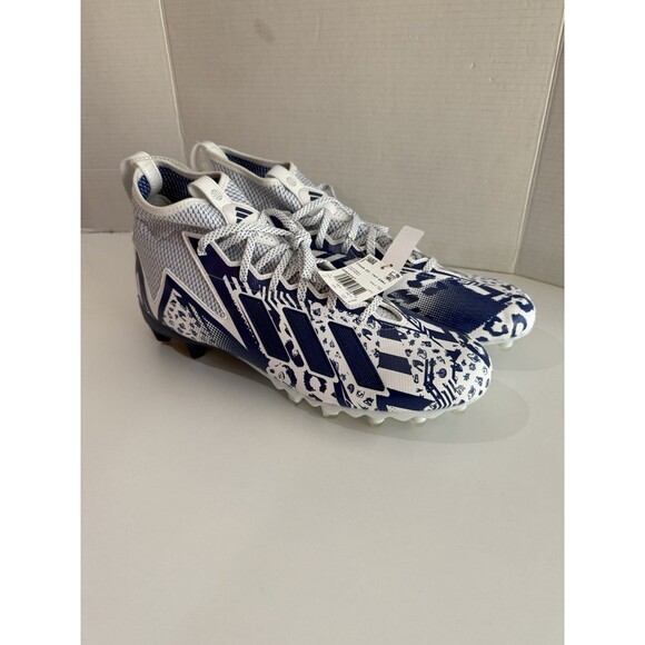 adidas three stripe life football high top cleats size 15 new Freak 23 Blue